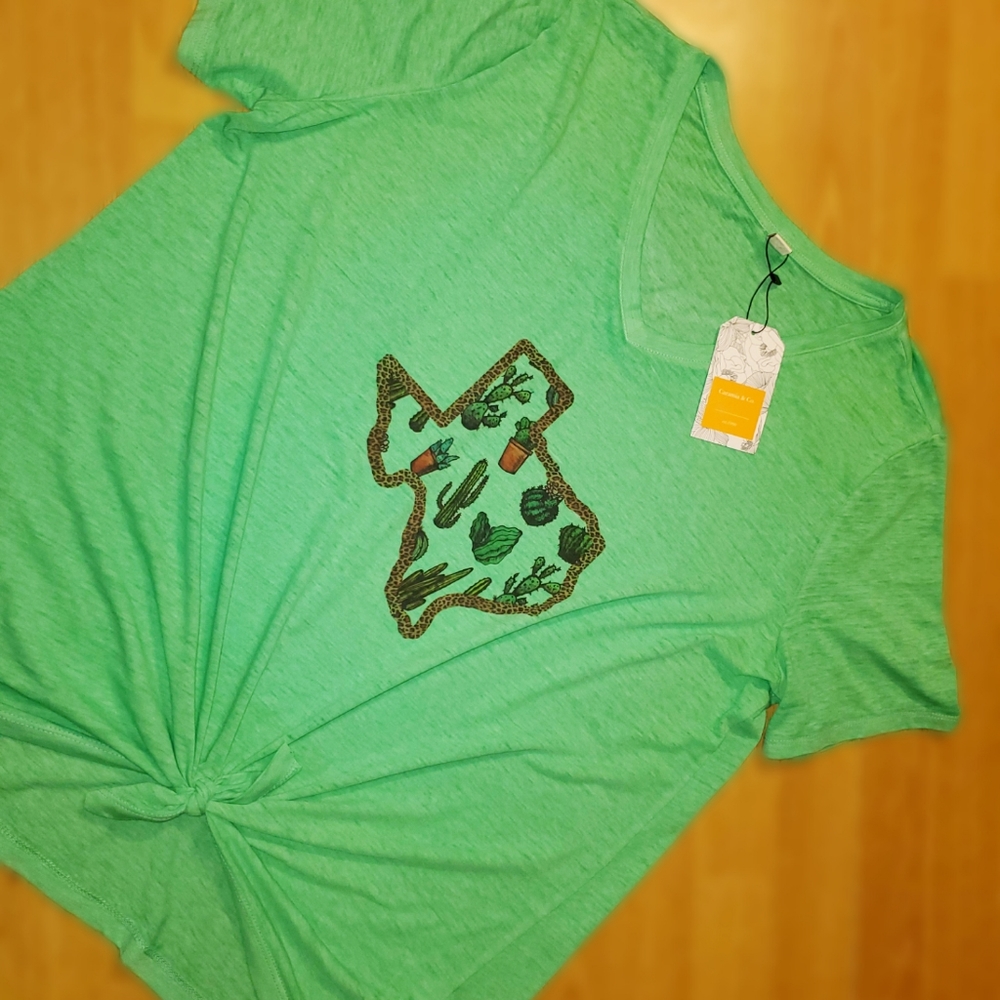 Texas 🌵 loose knotted tee